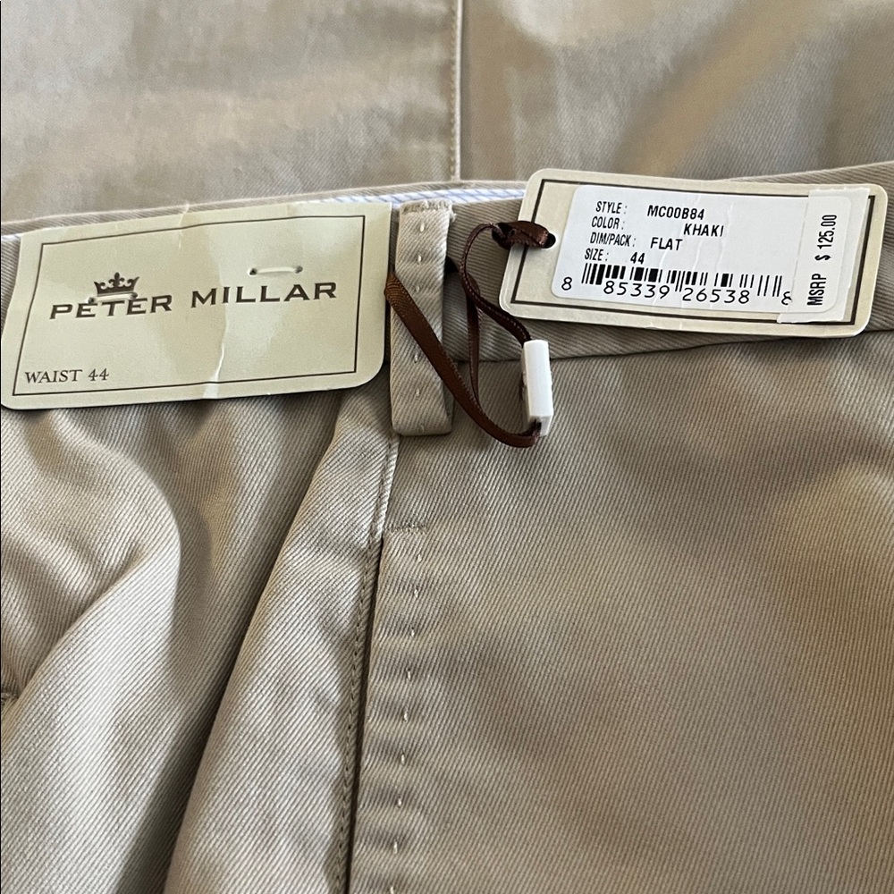 Peter Millar Khaki Chinos in Light Khaki